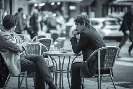 personnes-cafe-exterieur-desaccord-rue-animée