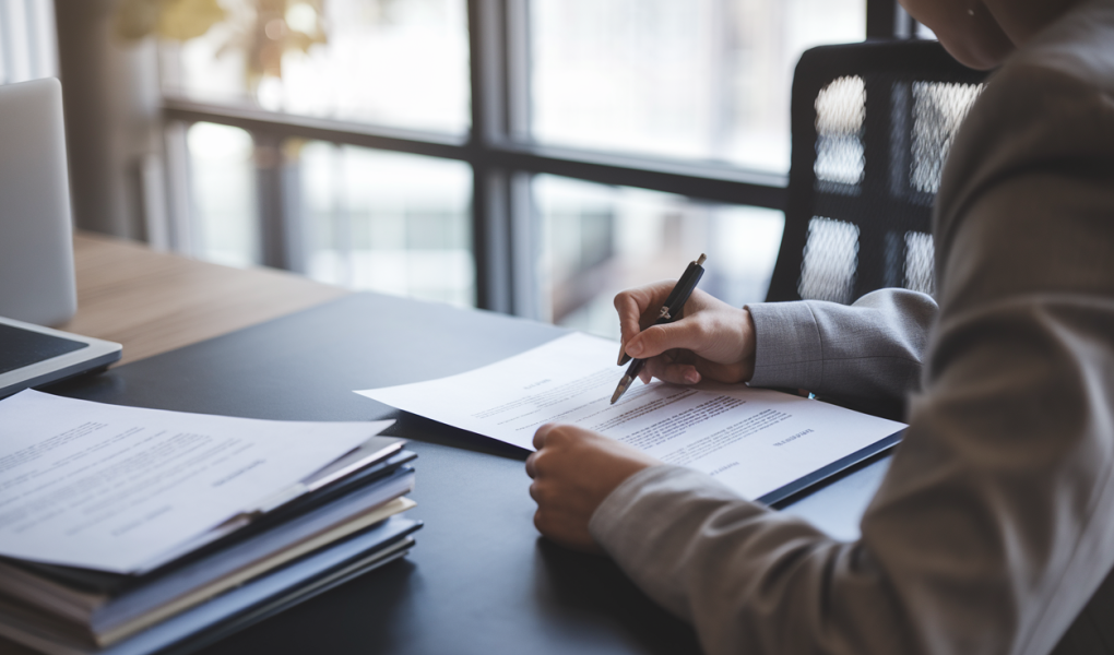 personne-bureau-signe-document-lumiere
