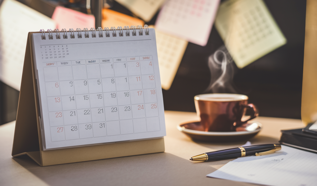 calendrier-bureau-tasse-cafe-stylo