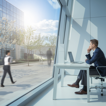 employe-bureau-fenetre-journee-ensoleillee
