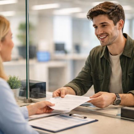 jeune-adulte-bureau-vitre-documents