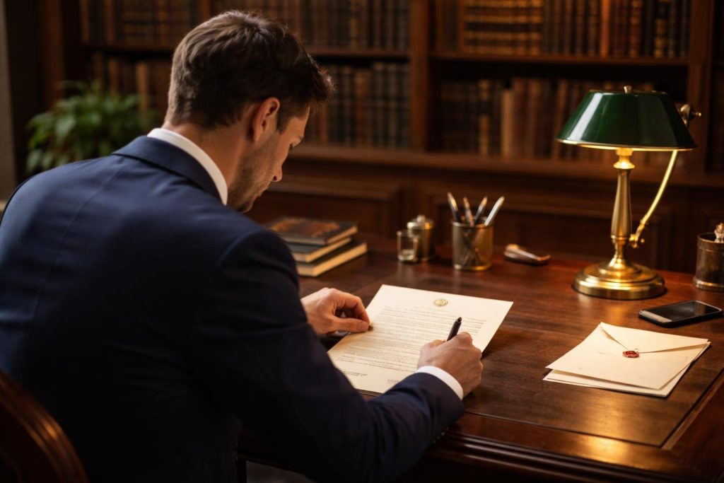 Modèle de Lettre au Notaire : Comment la Rédiger ?